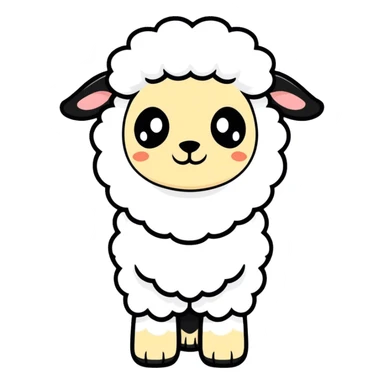 Lamb sticker