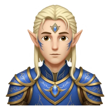ESO male high elf sticker