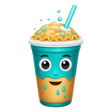 baja blast in a tacobell cup sticker