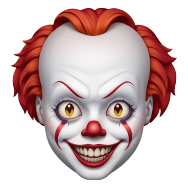 create a pennywise clown sticker