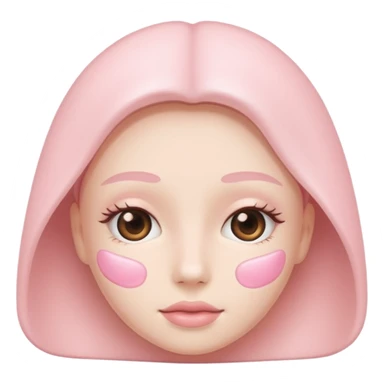 Light Pink skincare sticker