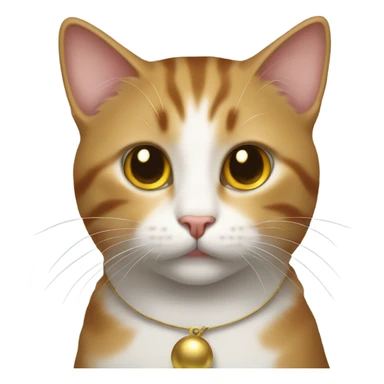 cat bell sticker