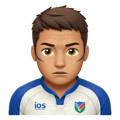 Rugby player sticker