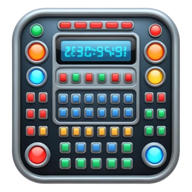 Control Panel of a big space ship sticker