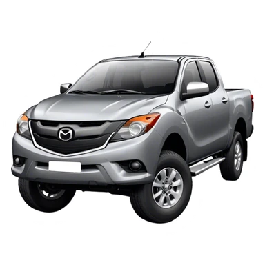 Mazda BT-50 - Mazda (Model Year: 2022) (Iconic colour: Dark Silver) sticker