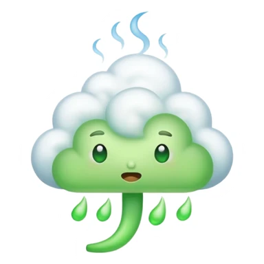 green fart air sticker