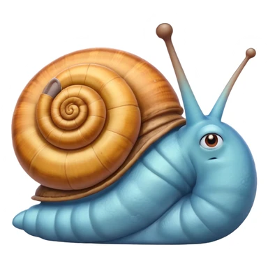 Gary the snail from Spongebob, sleeping sticker