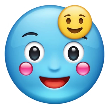 Emoji de verificación azul de tik tok sticker
