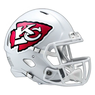 kansas city chiefs football helmet sticker