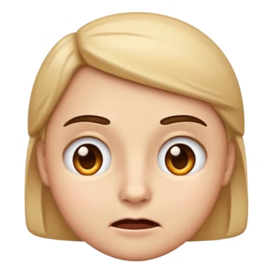 face emoji with a smug, unimpressed look, one eyebrow raised sticker