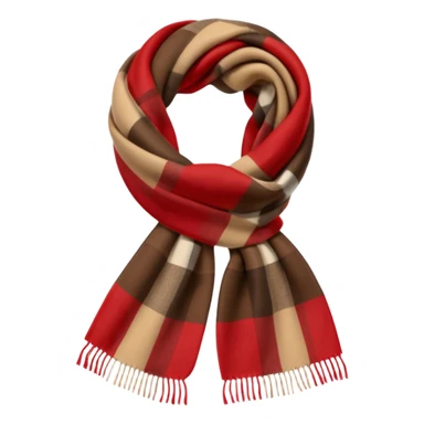 burberry scarf sticker