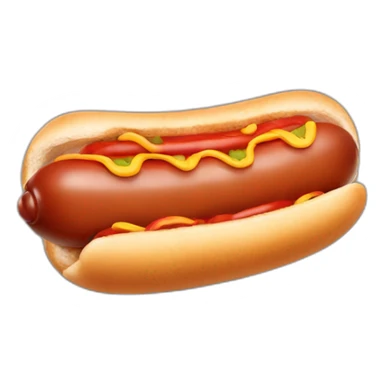 Hotdog dachshund sticker