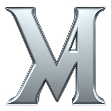 Letra J con la M juntas sticker