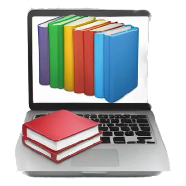 Resource Emoji 
Usage: To refer to shared resources or reference materials.
Design Idea: laptop with e-books sticker