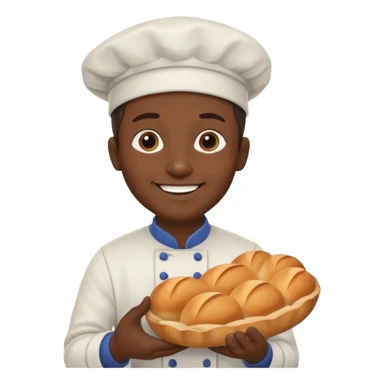 Street Baker man  sticker