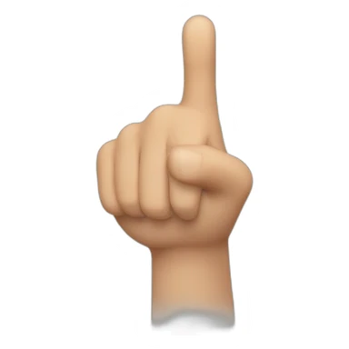 hand pointing at you sticker