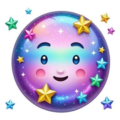 ✨️ covered in glitter sticker