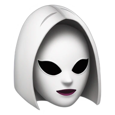 spider-gwen mask sticker
