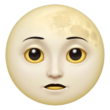 Cursed Pervertedly Smirking Side-eying Side-glancing Dark Moon emoji face sticker
