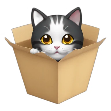Cat Chinese takeout  sticker