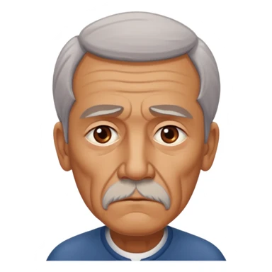 abuelo de pueblo serio y desconfiado. estilopaco martinez soria sticker