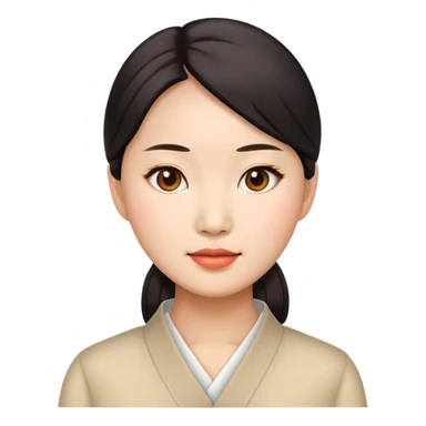 Chinese scientist woman super realistic  sticker