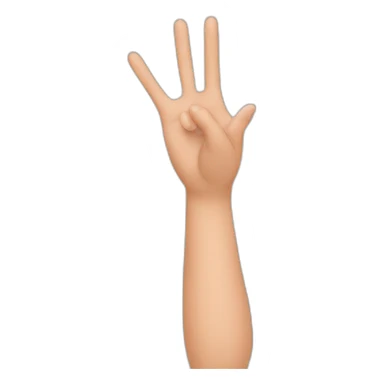 Cœur avec les mains sticker