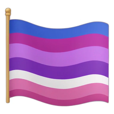bisexual-flag sticker