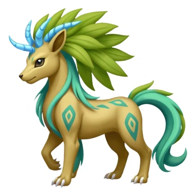 Tribal Colorful Fruity Gay Masculine Manectric-Suicune-Zygarde-fusion-hybrid-creature  sticker
