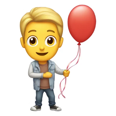 Happy birthday balloon name Brennan  sticker