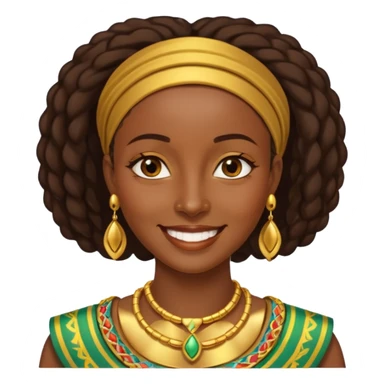 etiopien woman sticker