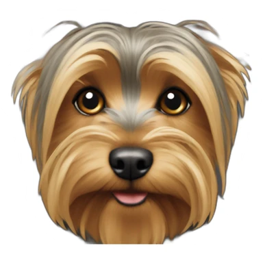 yorkshire-terrier-point-ears-down sticker