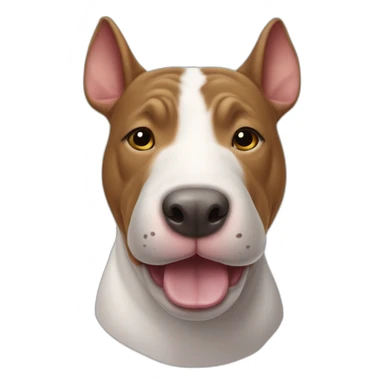 Hippopotame et un bull terrier sticker