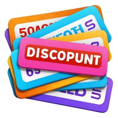 Discount sticker
