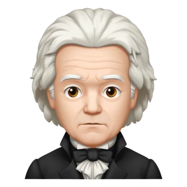 Beethoven composer sticker