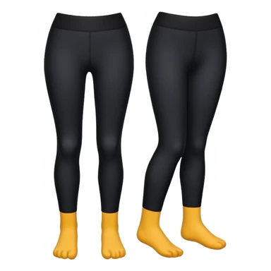 meia calça dobrado isolada sozinha sticker