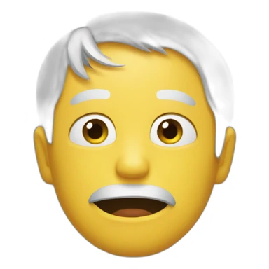 Un emoji qui pleure et rigole sticker