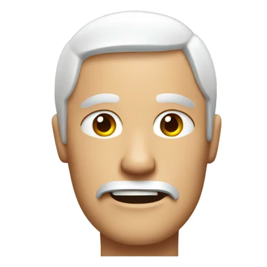 man with broken arm plaster sticker