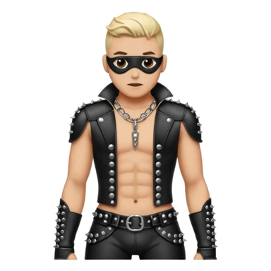 gay BDSM clothing, only the clothing is required, excluding the head. sticker