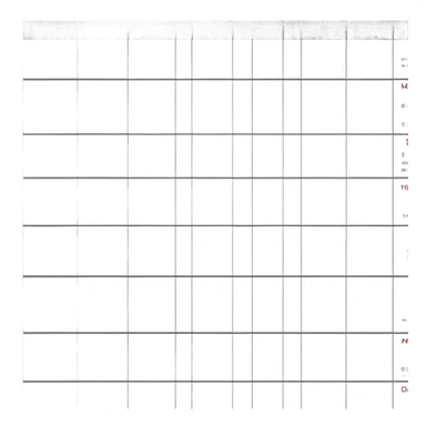 a calendar with no numbers sticker