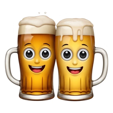 cervezas con ojos y bocas bebiendo alcohol con amigas cervezas sticker