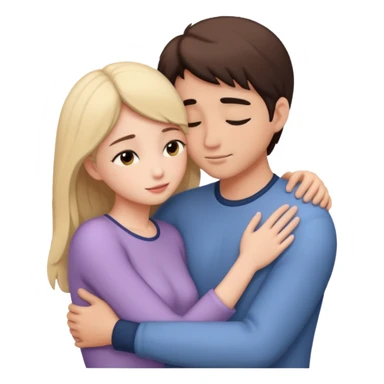 intimate moment between lovers sticker