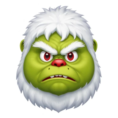 mars fat phoque grinch yeti sticker