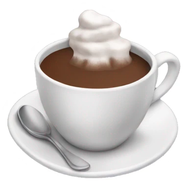 A cup of hot chocolate sticker