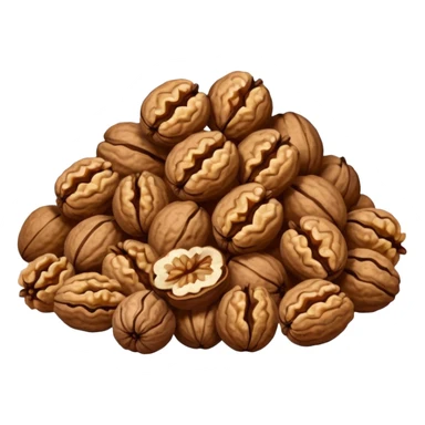 pulverised walnuts sticker