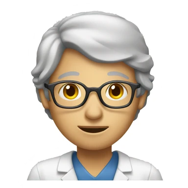 psychologist speaking to a patient sticker