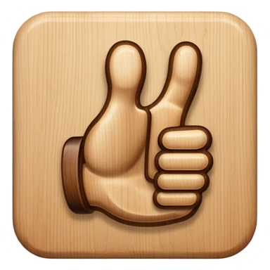 thumbs up approve sticker