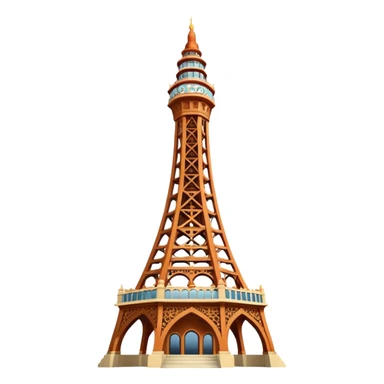 Blackpool Tower sticker