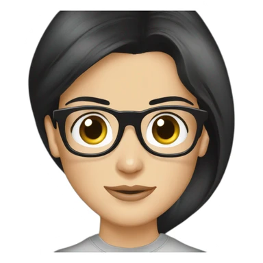 demi moore cartoon wearing tee sticker