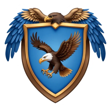 Hogwarts Ravenclaw crest Eagle sticker